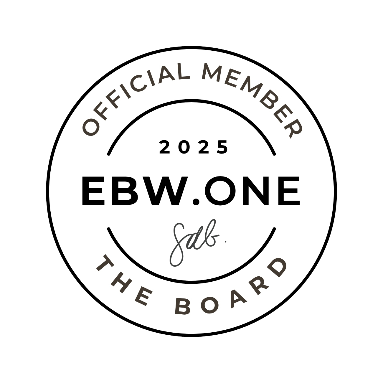 EBW One Member Badge
